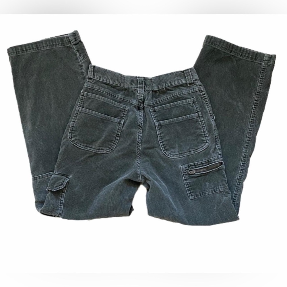 Corduroy wide leg skater pants